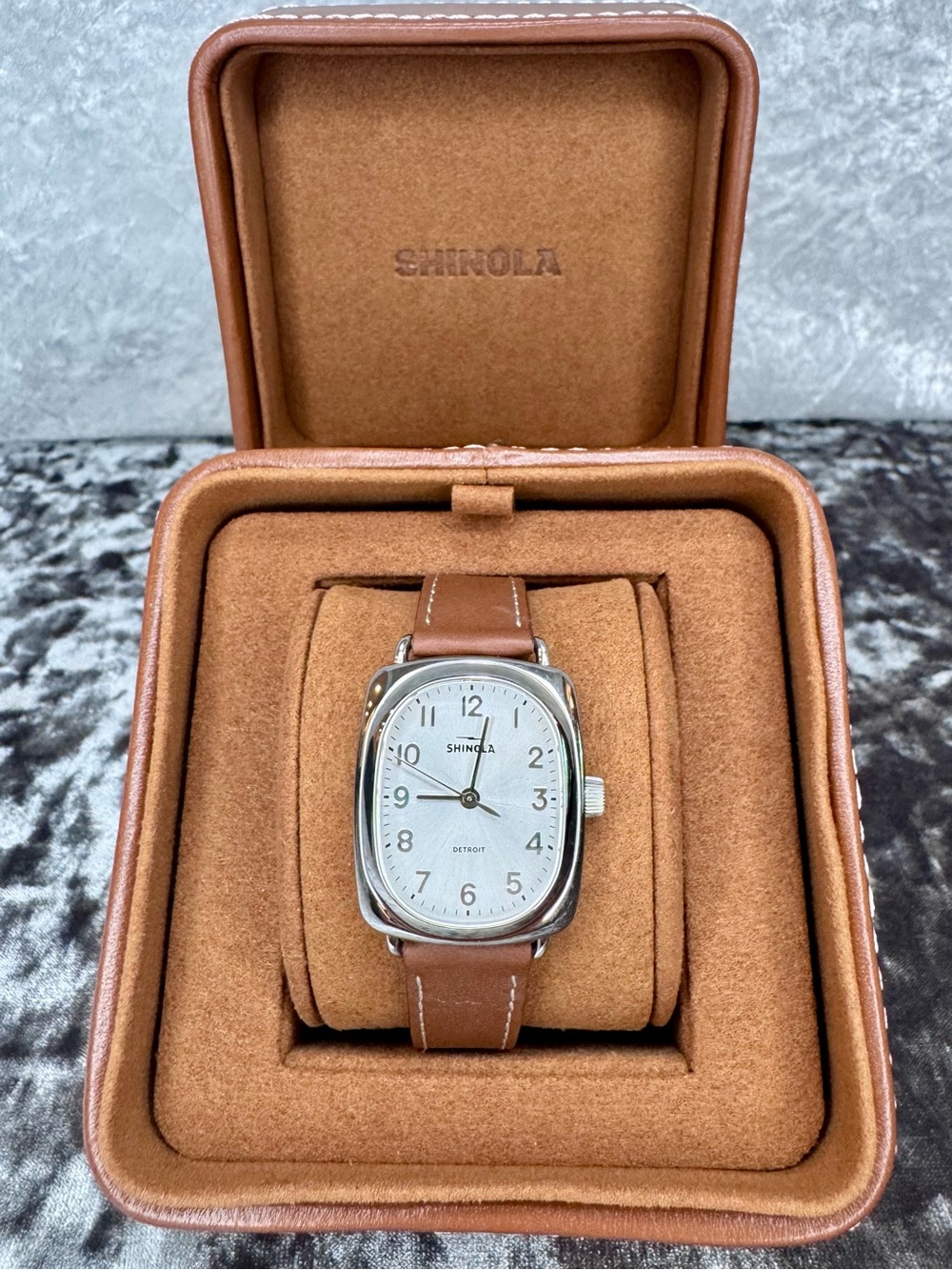 Shinola women's Bixby Brown Leather watch